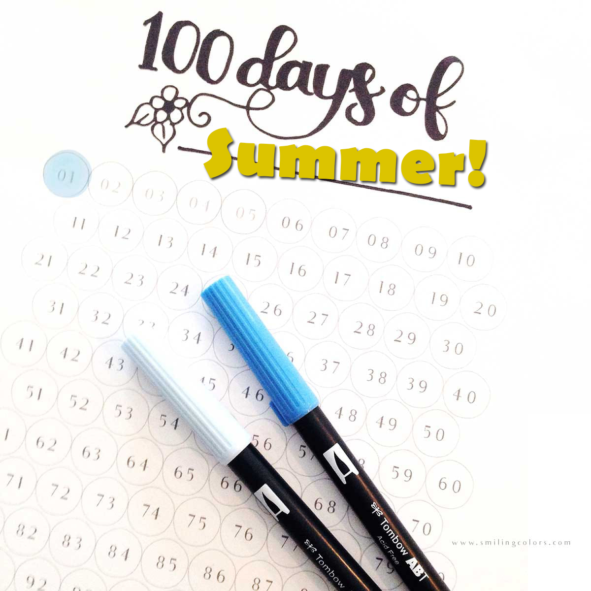 100 Days Of Summer Challenge